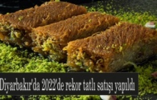 Diyarbakır'da 2022'de rekor tatlı satışı yapıldı