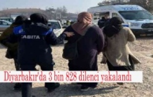 Diyarbakır'da 3 bin 828 dilenci yakalandı