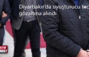 Diyarbakır’da aranan uyuşturucu taciri gözaltına alındı