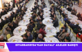 Diyarbakır’da "kan davalı" aileler barıştı