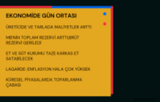 Ekonomide gün ortası