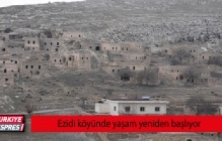 Ezidi köyünde, yaşam yeniden başlıyor