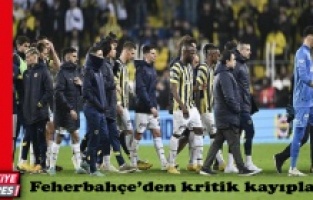 Fenerbahçe’den zirve yarışında kritik kayıplar