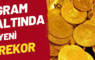 Gram altından yeni rekor