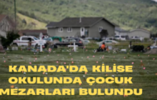 Kanada'da kilise okulunda çocuk mezarları bulundu