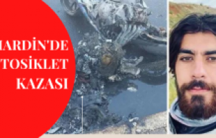 Mardin'de motosiklet kazası