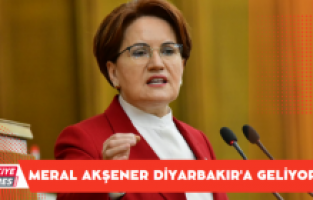 Meral Akşener Diyarbakır’a geliyor
