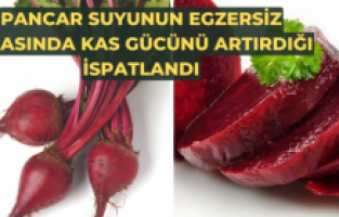 Pancar suyunun egzersiz sırasında kas gücünü artırdığı ispatlandı