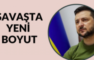 Savaş yeni boyut kazandı
