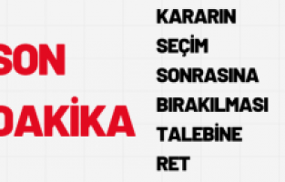 Son dakika: AYM'den HDP kararı: Kararın seçim sonrasına bırakılması talebine ret
