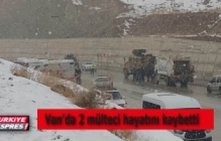 Van Barosu, Van’da mülteci aracının taranması olayında iki kişinin yaşamını yitirdiğini açıkladı.