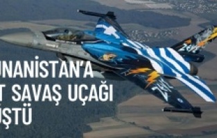 Yunanistan'a ait savaş uçağı düştü