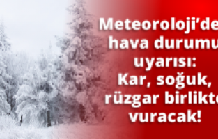 17 Şubat hava durumu: Meteoroloji’den şiddetli rüzgar ve kar uyarısı