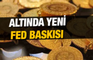Altın fiyatlarında Fed baskısı