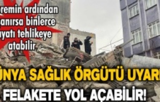 Deprem bölgesi için 'asbest' ve 'akciğer hastalığı' uyarısı