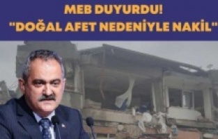 Deprem bölgesindeki 5 bin 836 öğrenci nakilini başka illerdeki okullara aldırdı