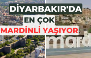 Diyarbakır’da en çok Mardinli yaşıyor!
