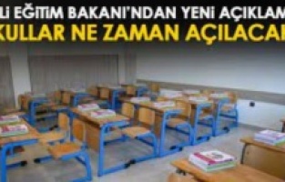 Eğitime ara verilen illerde okullar ne zaman açılacak?