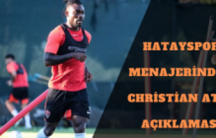 Hatayspor menajerinden Atsu açıklaması: 'Golü atmasa, Türkiye'den ayrılacaktı'