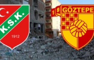 Karşıyaka ve Göztepe depremzedeler için 'Tek Tribün Tek Yürek'