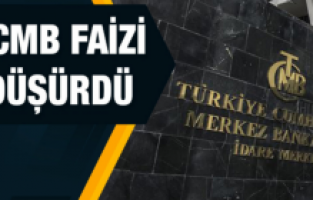 Merkez Bankası politika faizini yüzde 8,5'e düşürdü