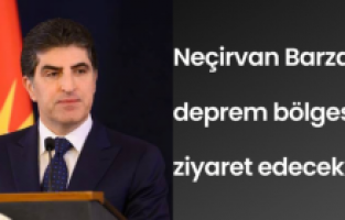 Neçirvan Barzani deprem bölgesini ziyaret edecek