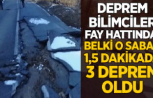 Prof. Akyüz: Belki de o sabah üç deprem oldu