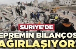 Suriye’de can kaybı 3 bin 559 oldu