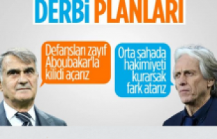 Fenerbahçe - Beşiktaş maçının galibiyet planları