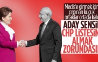 İyi Parti'den CHP'ye ortak liste cevabı