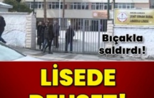 Okulda dehşet: 1 ölü 5 yaralı