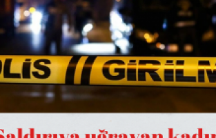 Saldırıya uğrayan kadın ağır yaralandı