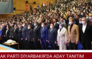 AK Parti Diyarbakır’da aday tanıtım toplantısı gerçekleştirdi