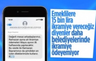 Ankara Büyükşehir Belediyesi çalışanlarının bayram ikramiyesini ödeyemedi