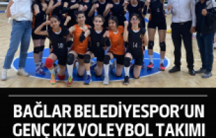 Bağlar Belediyespor’un Genç Kız Voleybol Takımı Bölge Şampiyonu