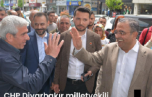 CHP Diyarbakır milletvekili adayları Yenişehir esnafını gezdi