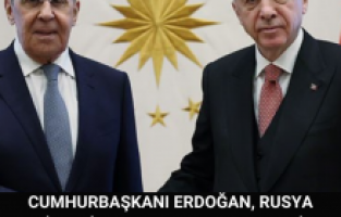 Cumhurbaşkanı Erdoğan, Rusya Dışişleri Bakanıyla görüştü