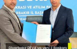 Diyarbakır DEVA’ya yeni il Başkanı