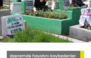 Diyarbakır’da depremde hayatını kaybedenler anıldı