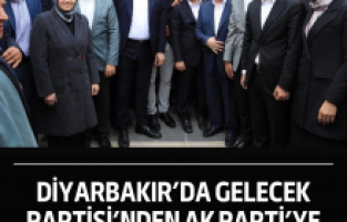 Diyarbakır’da Gelecek Partisi’nden AK Parti’ye katılım