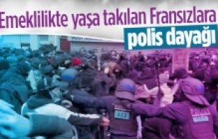 Fransa'da emeklilik reformu protestoları sürüyor: Polisler saf değiştirdi