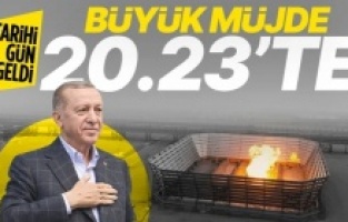 Karadeniz gazı için tarihi randevu: 20.23