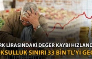 'Yoksulluk sınırı 33 bin TL oldu'