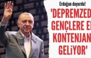 Depremzede öğrenciler için üniversitelerde yüzde 25 ek kontenjan