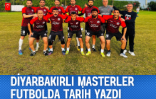 Diyarbakırlı Masterler Futbolda Tarih Yazdı