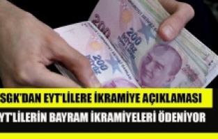 EYT'lilerin bayram ikramiyeleri 9 Mayıs'ta ödenecek