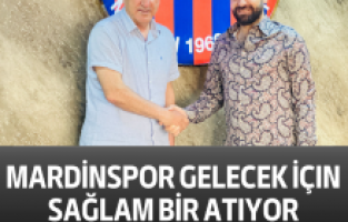 MARDİNSPOR GELECEK İÇIN SAĞLAM BİR ATIYOR
