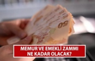 Memur ve emekli maaşı temmuz zammı belli oluyor