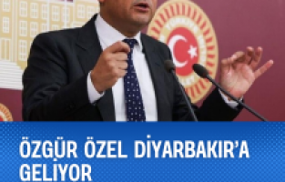 Özgür Özel Diyarbakır’a geliyor