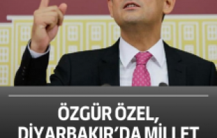 Özgür Özel, Diyarbakır’da Millet İttifakı ile bir araya geldi